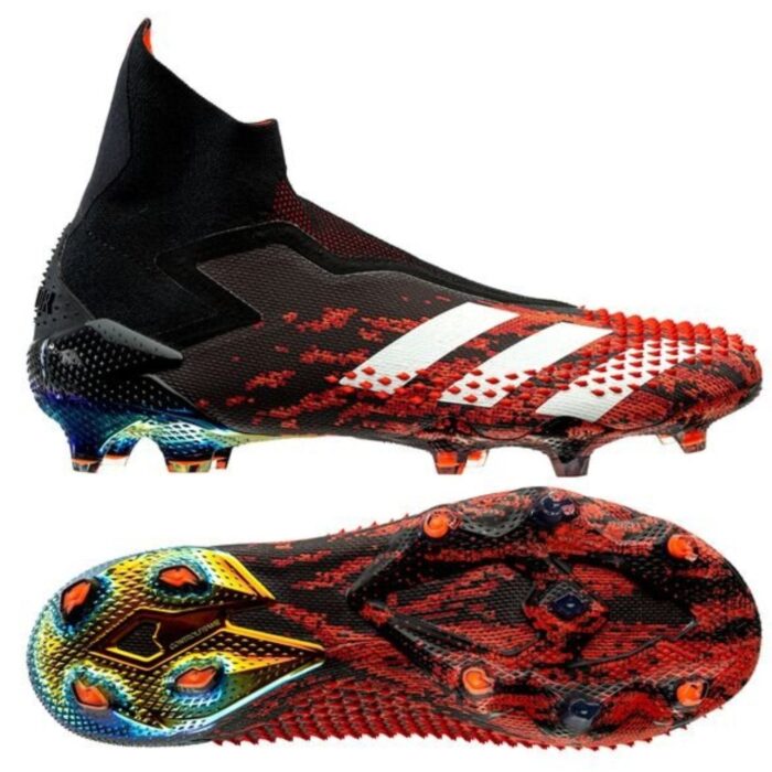 adidas Predator 20+ FG/AG Mutator - Core Black/Footwear White/Action Red - 40.5