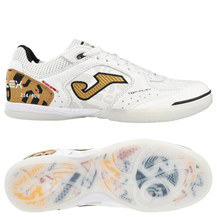Joma X Unisport Top Flex IN 30th Anniversary - White/Gold/Black LIMITED EDITION