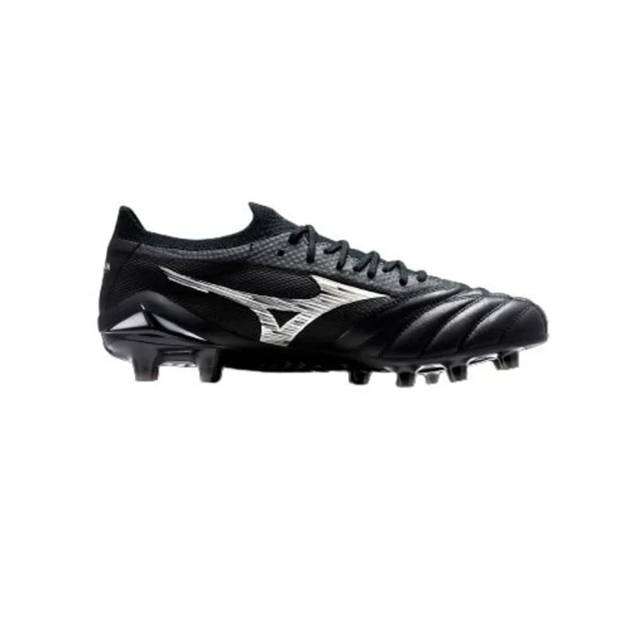 Mizuno Morelia Neo IV Beta Made in Japan FG Unlimited Black - Black/Galaxy Silver/Black