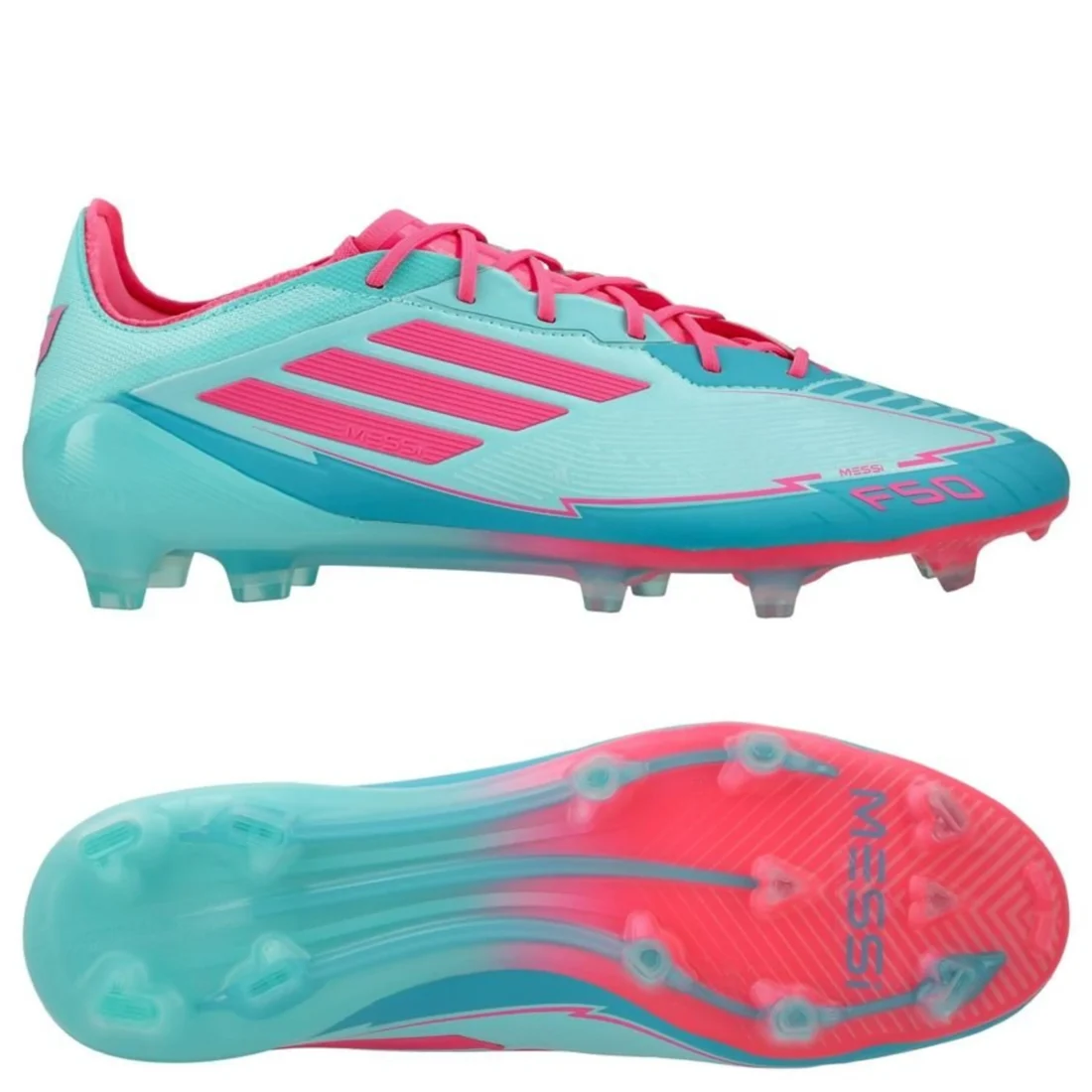 adidas F50 Messi Elite FG La Vida Tropical - Flash Aqua/Lucid Pink/Lucid Cyan
